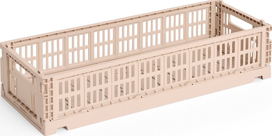 Caja de Almacenamiento Hay Colour Crate Mini Oblong, rosa empolvado