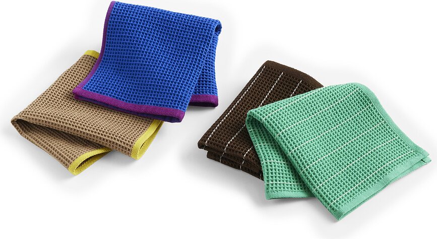 Canteen Kuhinjske krpe plavo-smeđe 2 kom.