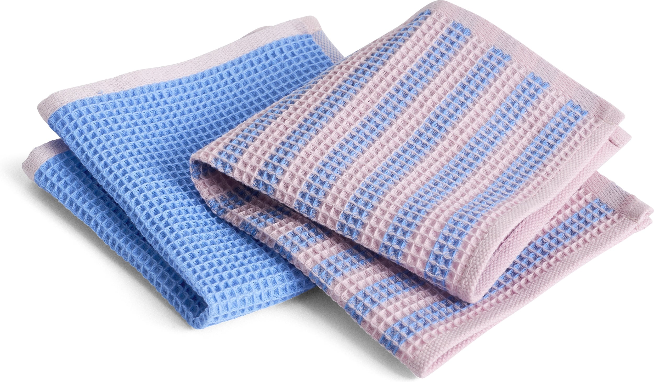 Canteen Organic Spültücher 31 x 31 cm, hellblau-rosa, 2 St.