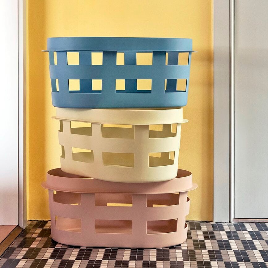 Cesta de almacenamiento Hay Basket S, color caqui