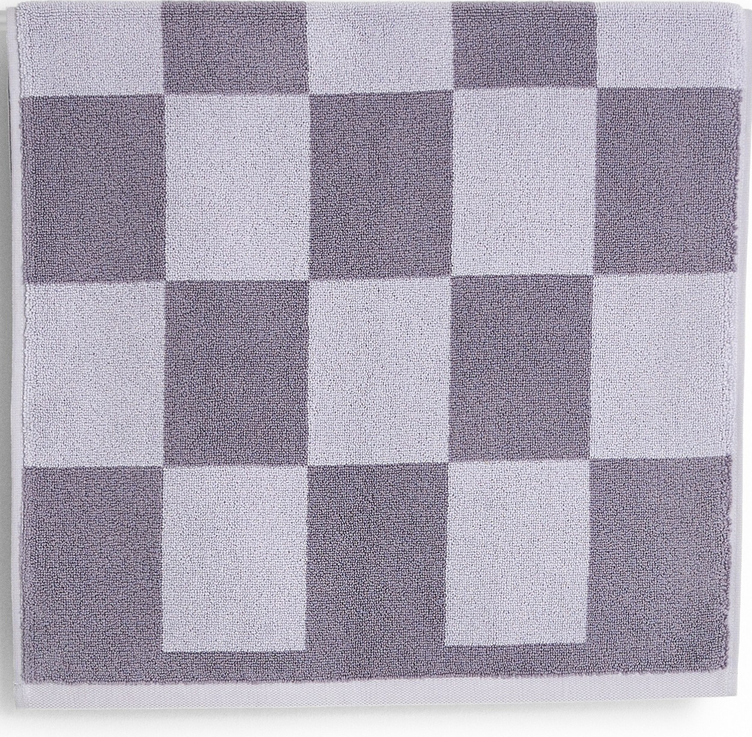 Check Bodenhandtuch 50 x 90 cm, lavendelfarben