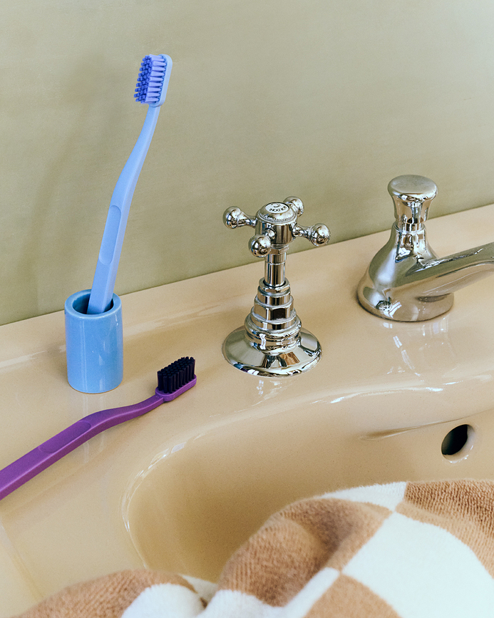 Check Organic Πετσέτα, 50 x 90 cm, καφέ