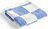 Check Organic Torchon de vaisselle 30 x 30 cm, bleu clair