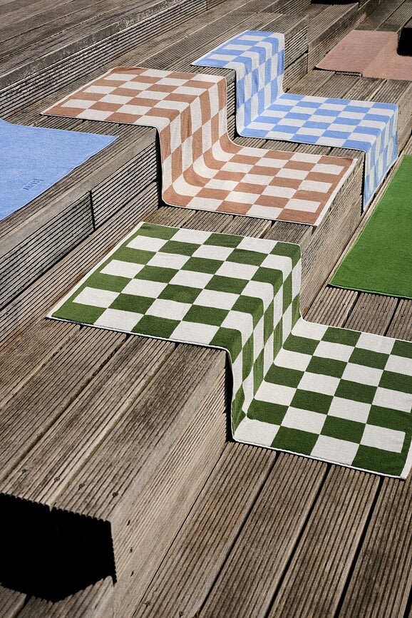 Check Ručnik 70 x 136 cm kava