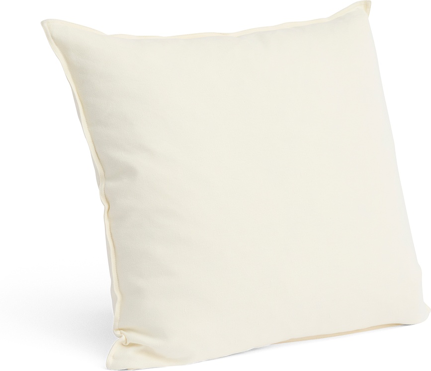 Cojín decorativo de lino Hay Linen, 60 x 60 cm, crema