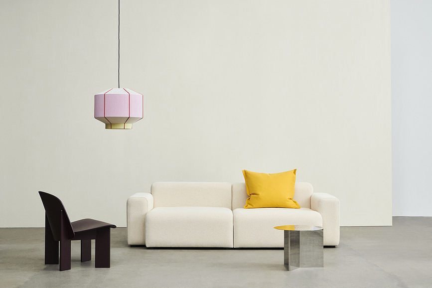 Cojín decorativo Plica Planar, marfil