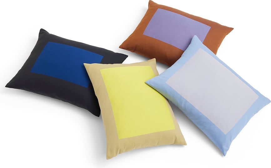 Cojín decorativo Ram, beige y amarillo