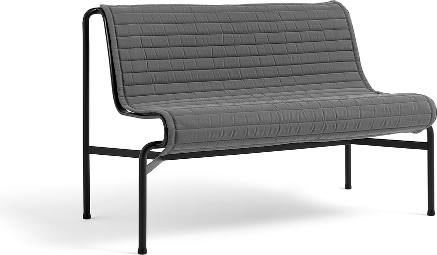 Cojín para banco de jardín Palissade 107,5 x 104,5 cm, gris