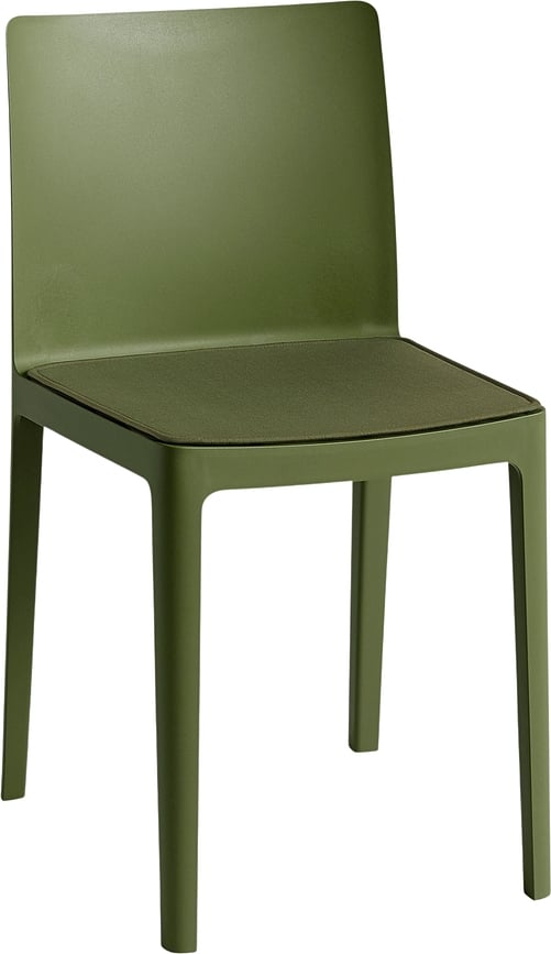 Cojín para Silla de Jardín Elementaire, 40 x 40,5 cm, gris claro