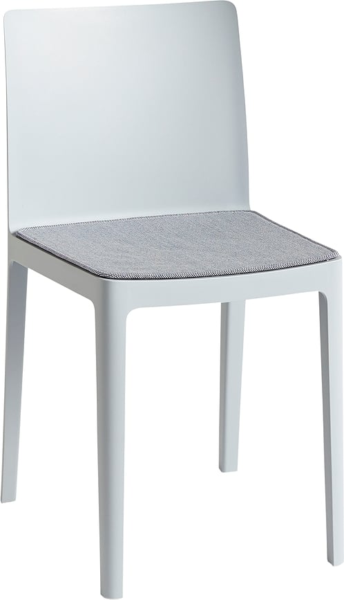 Cojín para Silla de Jardín Elementaire, 40 x 40,5 cm, gris claro