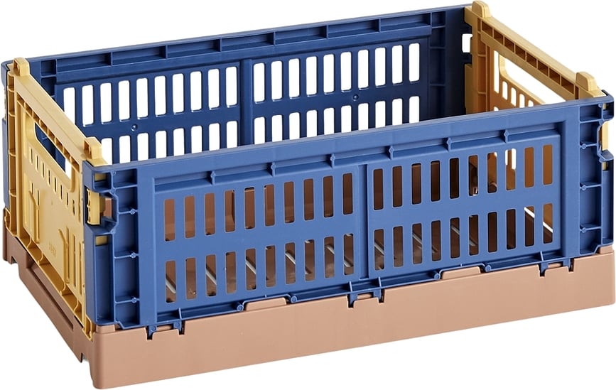 Colour Crate Mix Kast S sinine-kollane-pruun