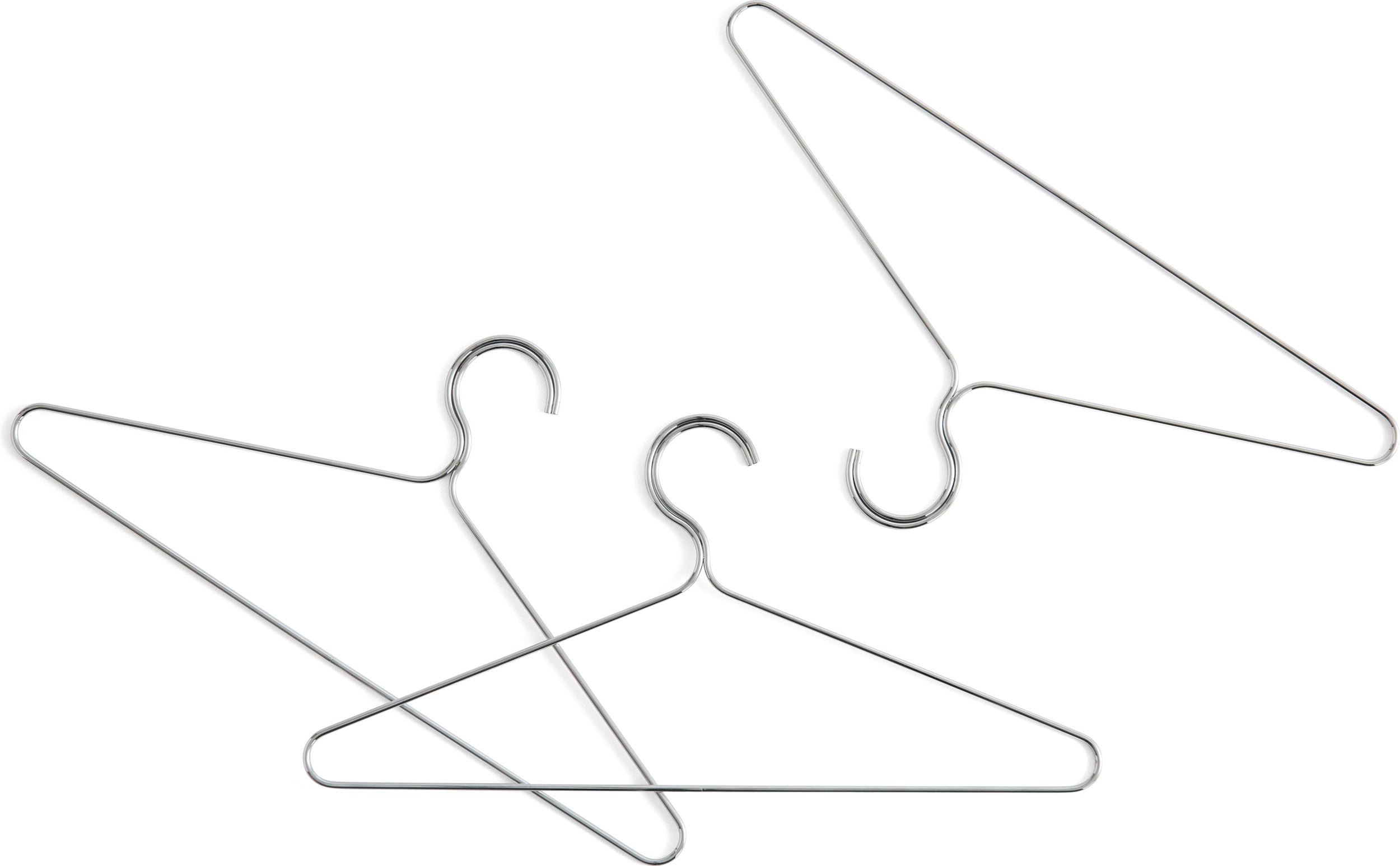 Colour Kleiderbügel mit Spiegelbeschichtung 3 St.
