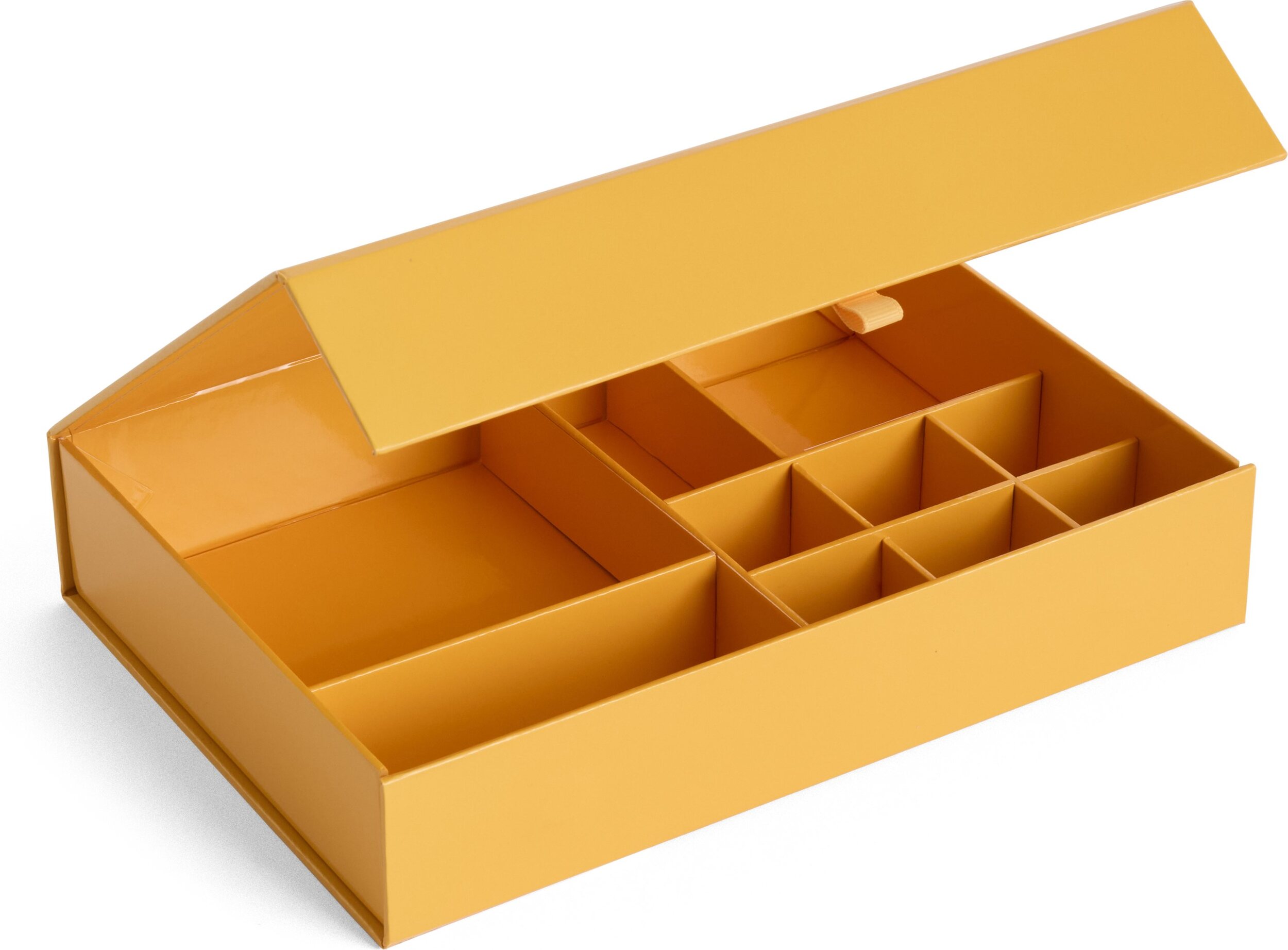 Colour Storage Jewellery Box, gelb