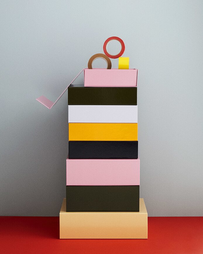 Colour Storage Škatla za shranjevanje S, rumena