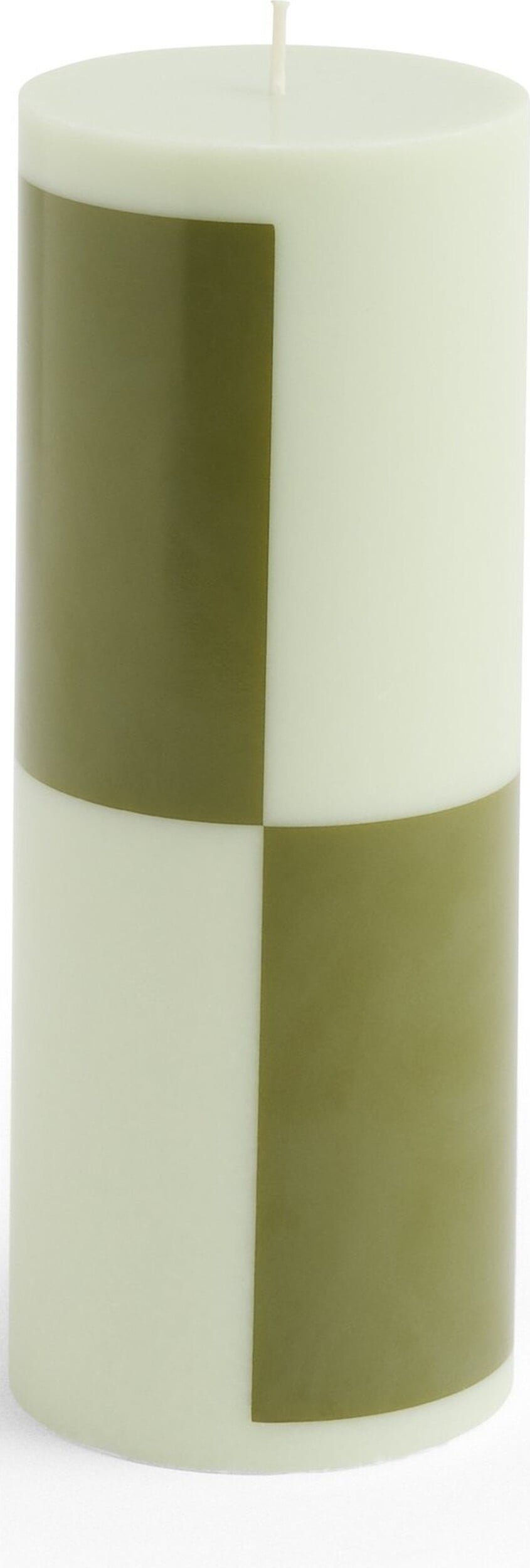 Column Kerze M, olivgrün