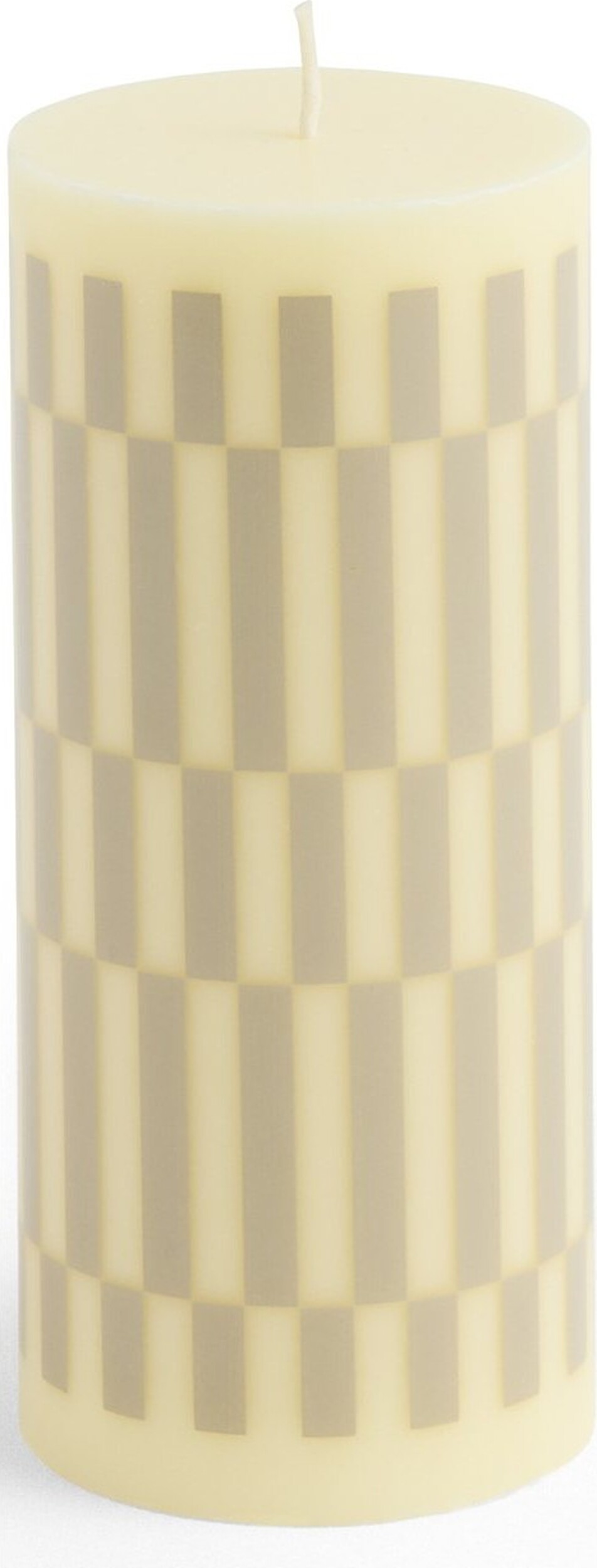 Column S Kerze creme-sandfarben