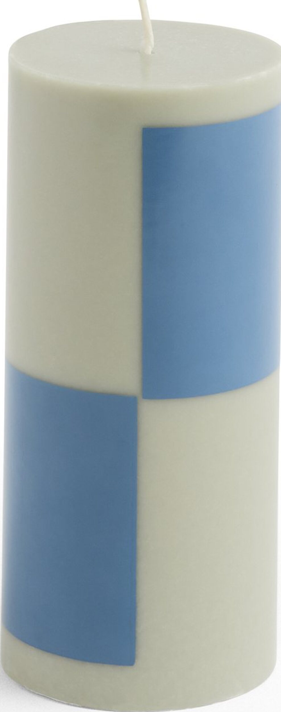 Column S Kerze graublau