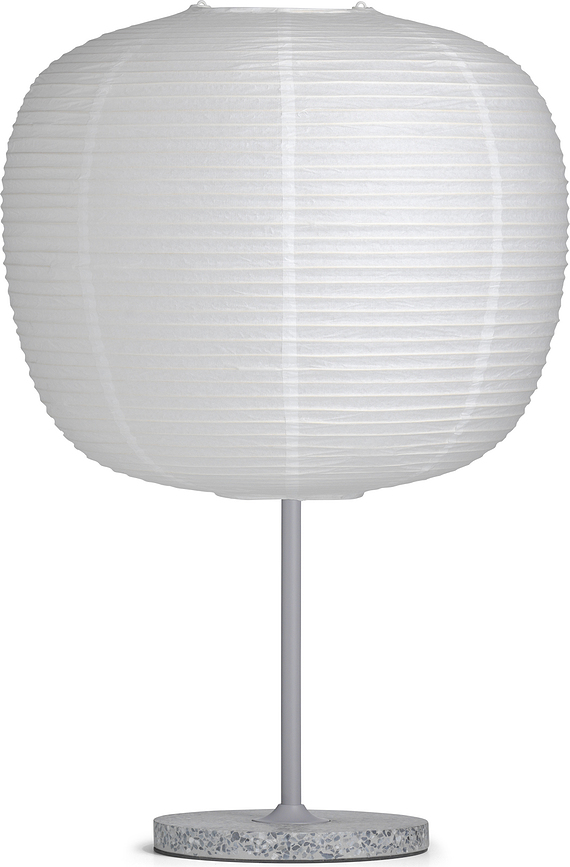 Common Base de Lampe, noire, en terrazzo