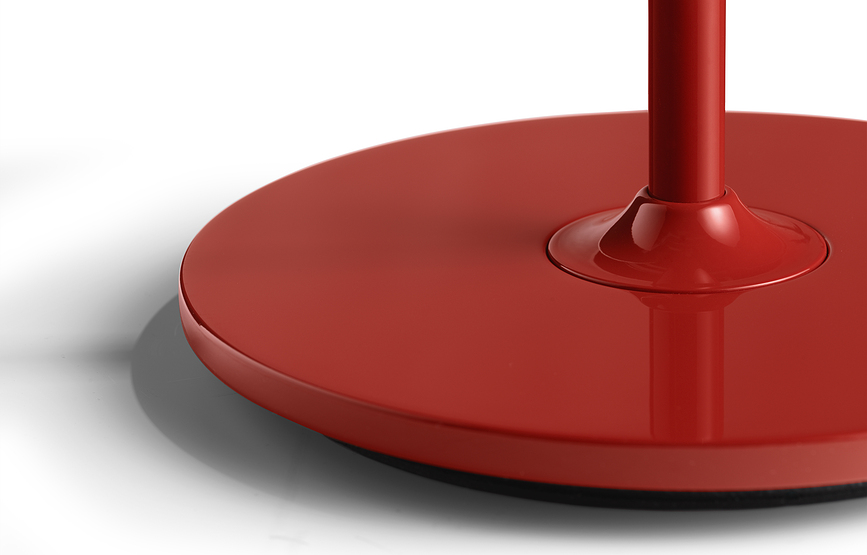 Common Pied de Lampe, rouge