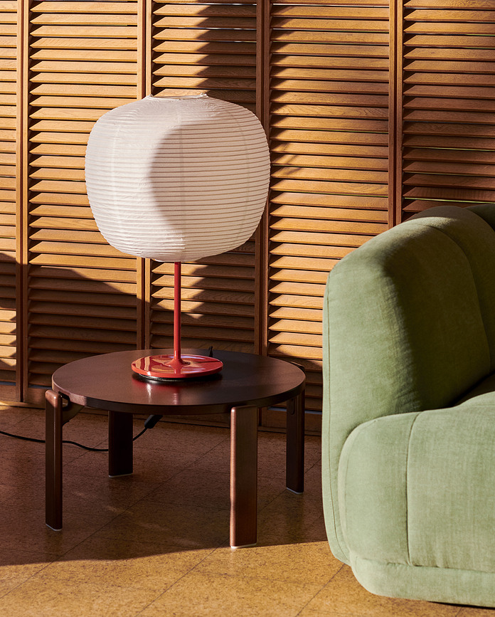 Common Pied de Lampe, rouge