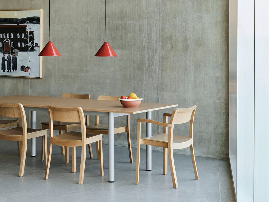 Compass Viseča svetilka, 26 cm, črna