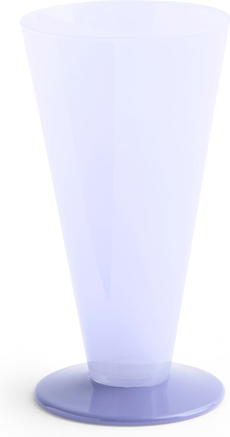 Conical S Stožčasta vaza, svetlo modra