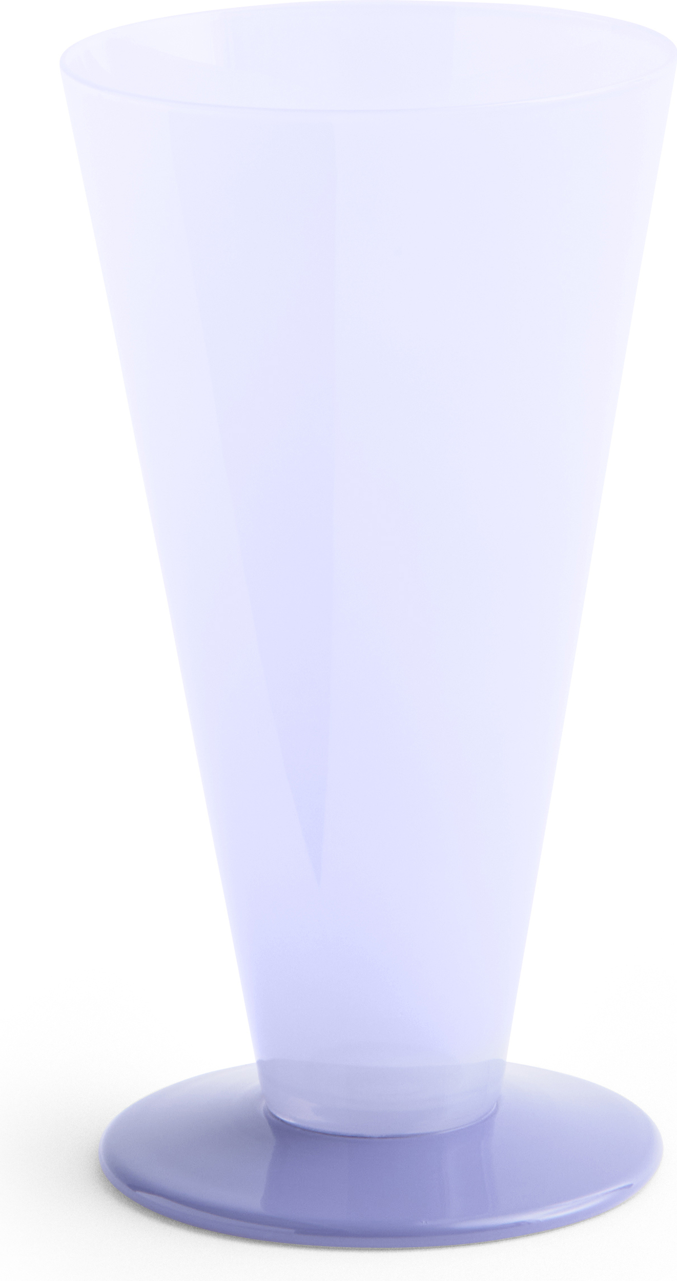 Conical S Vase konisch, hellblau
