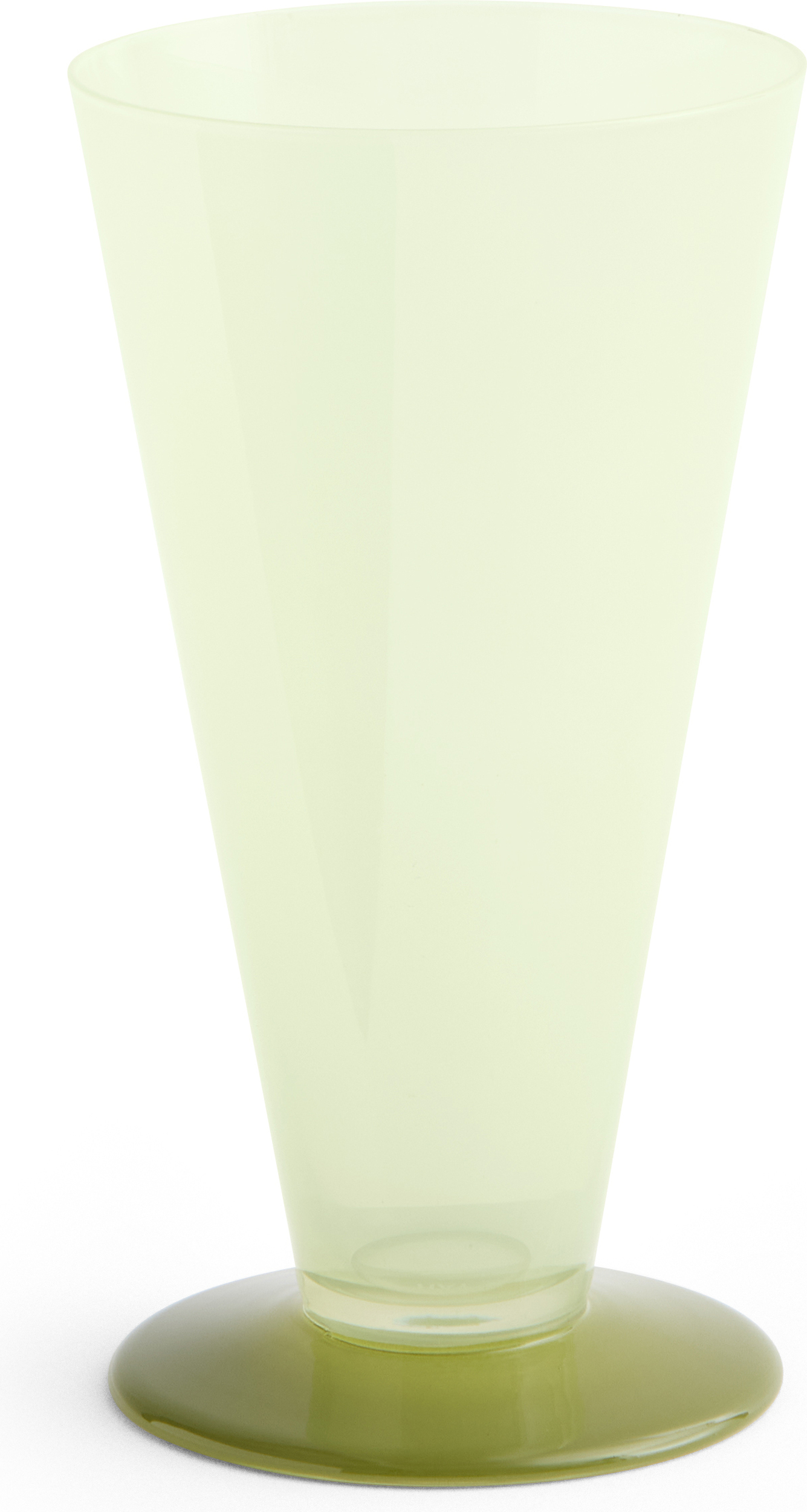 Conical S Vase konisch, hellgrün