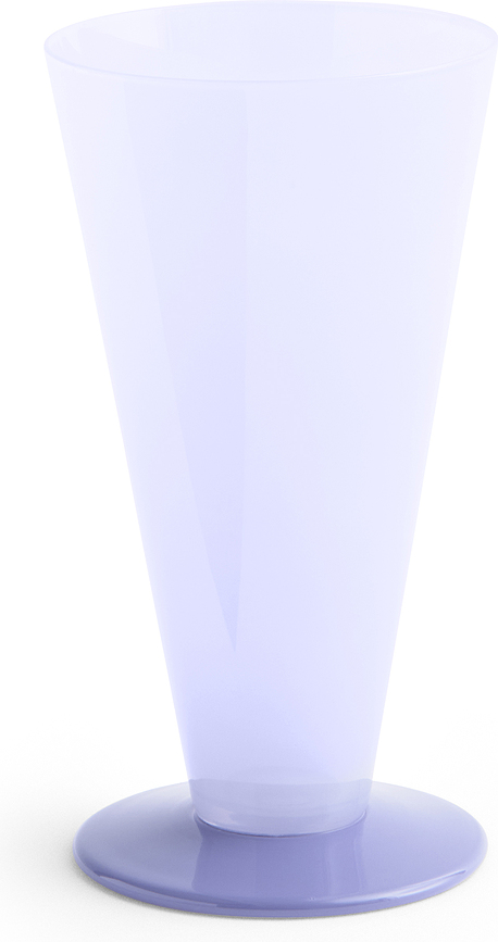 Conical Vase conique S 20 cm, bleu clair