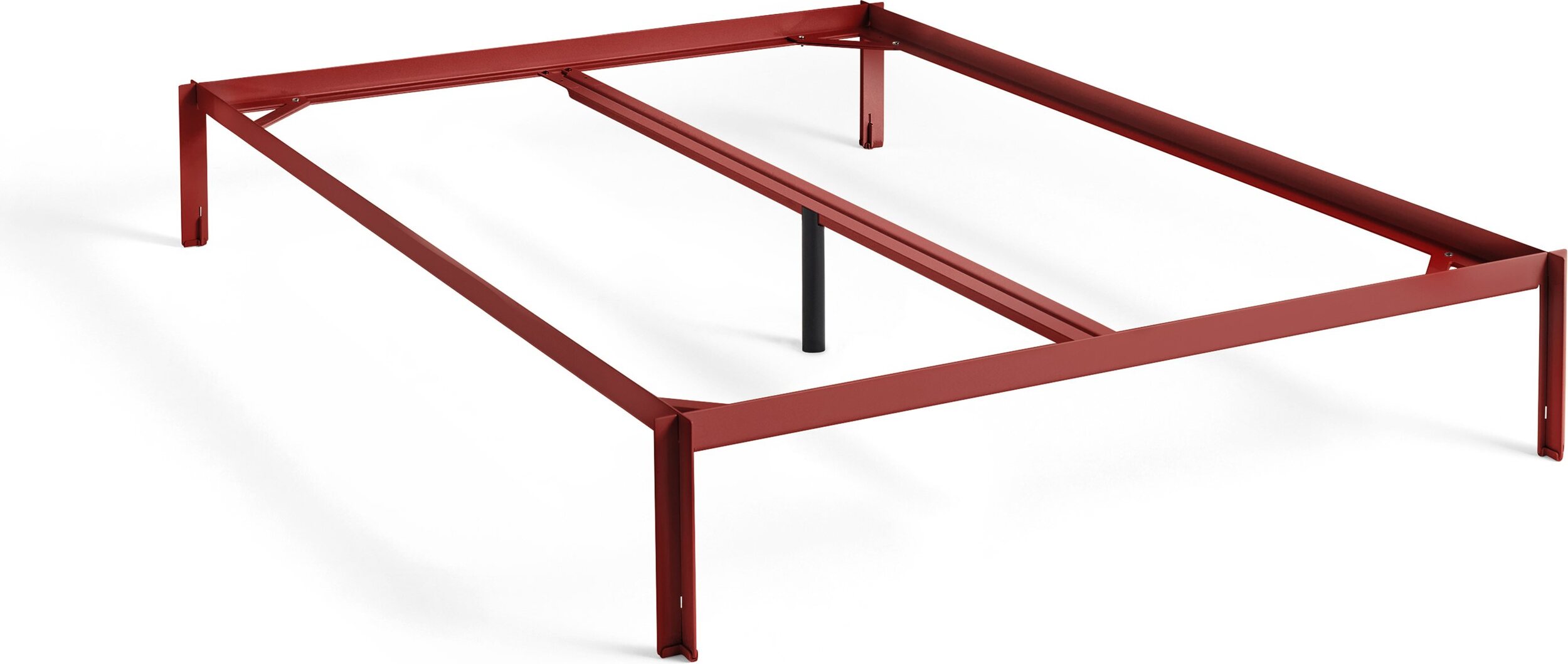 Connect Bettgestell 140 x 200 cm Bordeauxrot