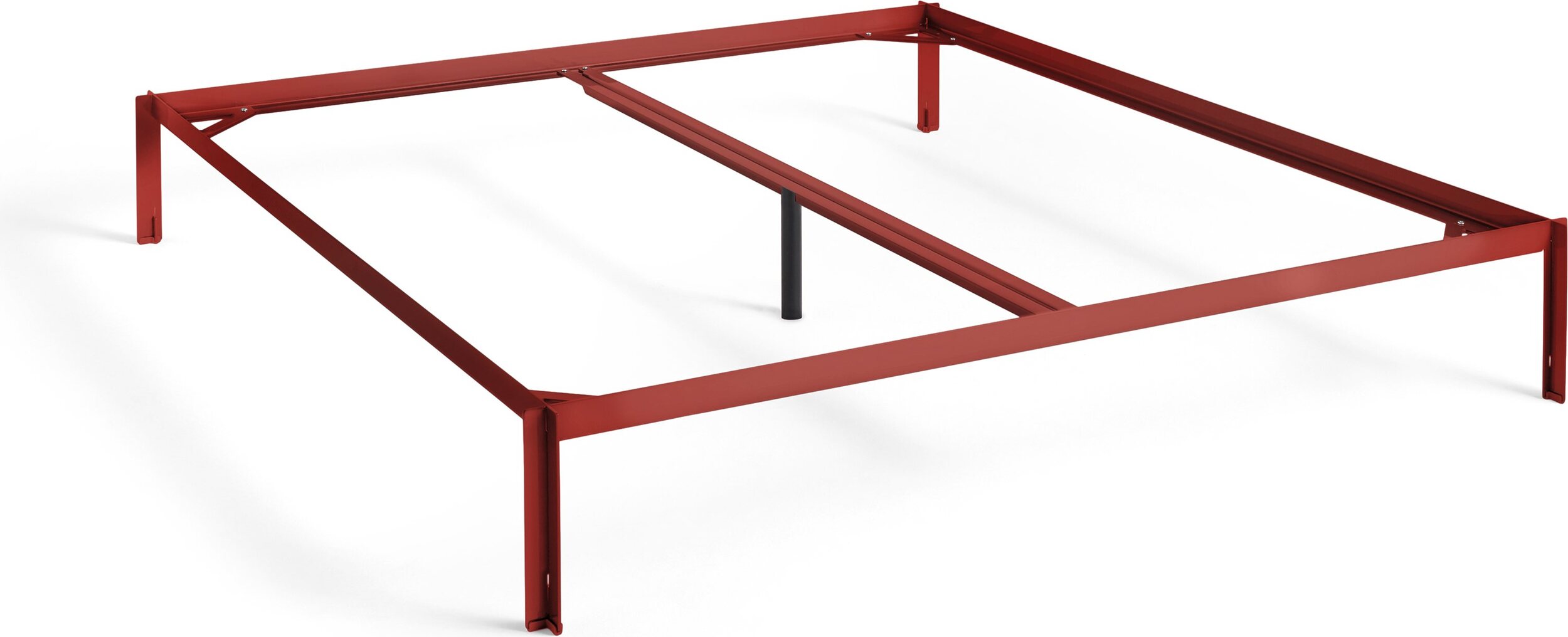 Connect Bettgestell 160 x 200 cm Bordeauxrot