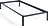 Connect Bettgestell 90 x 200 cm marineblau