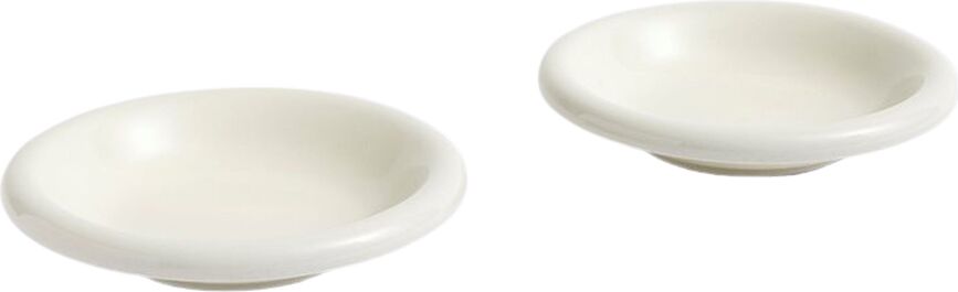 Coupelles à collation Barro blanches, lot de 2