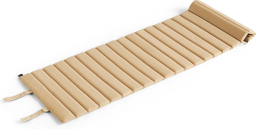 Coussin matelassé pour fauteuil de relaxation Crate, beige