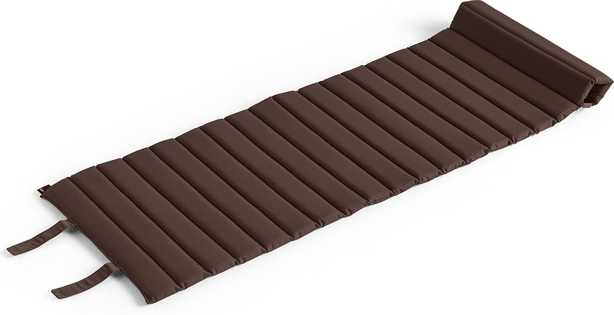 Coussin matelassé pour fauteuil de relaxation Crate, bordeaux