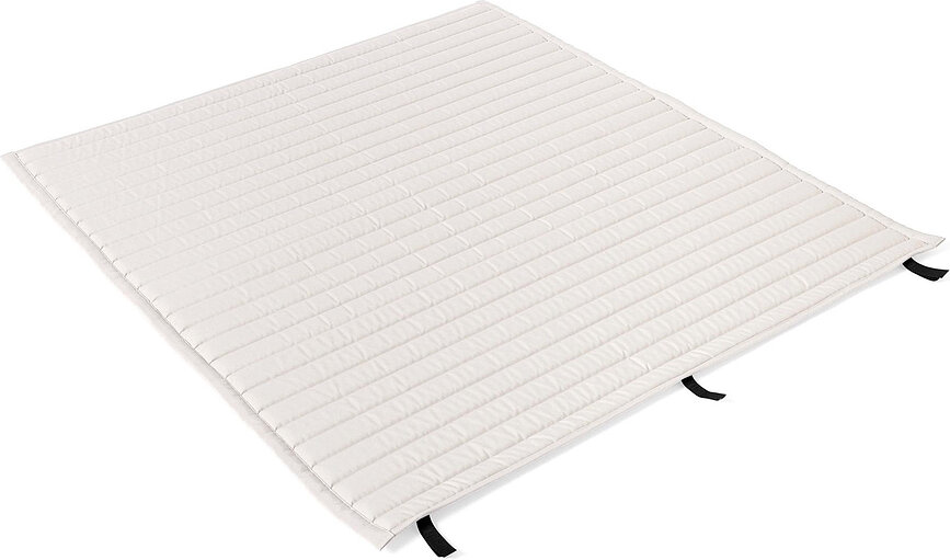 Coussin pour canapé de jardin Palissade 125 x 115,5 cm blanc