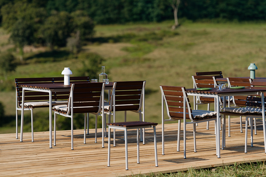 Coussin pour chaise de jardin Traverse 51 x 39,5 cm, gris foncé