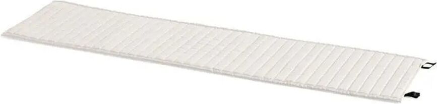 Coussin pour chaise longue de jardin Palissade 49,5 x 195 cm, blanc