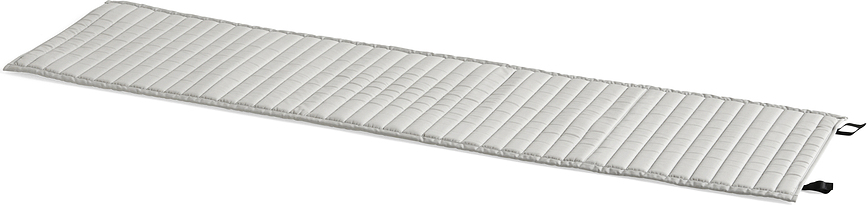 Coussin pour chaise longue de jardin Palissade 49,5 x 195 cm, gris