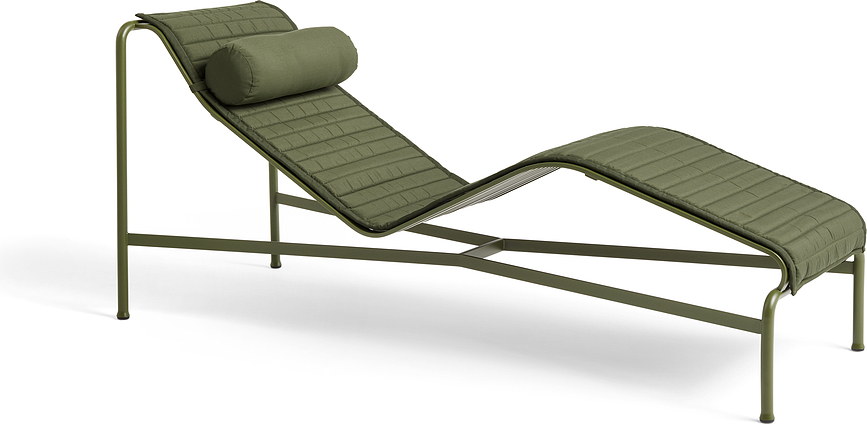 Coussin pour chaise longue de jardin Palissade 49,5 x 195 cm, anthracite