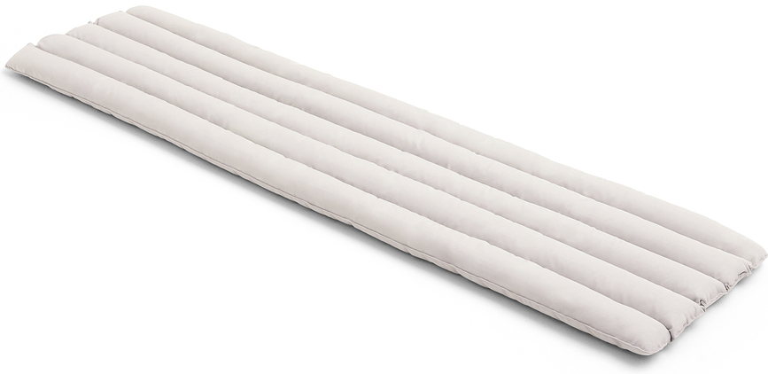 Coussin pour chaise longue de jardin Palissade 50 x 190 cm, blanc