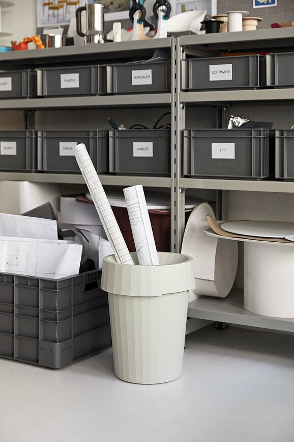 Cubo de Basura Hay, crema