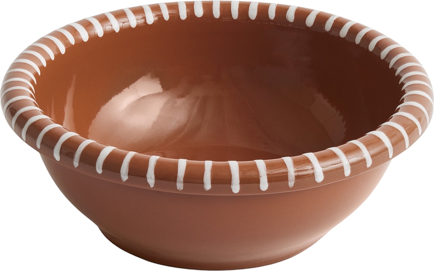 Cuenco Barro, marrón, talla L