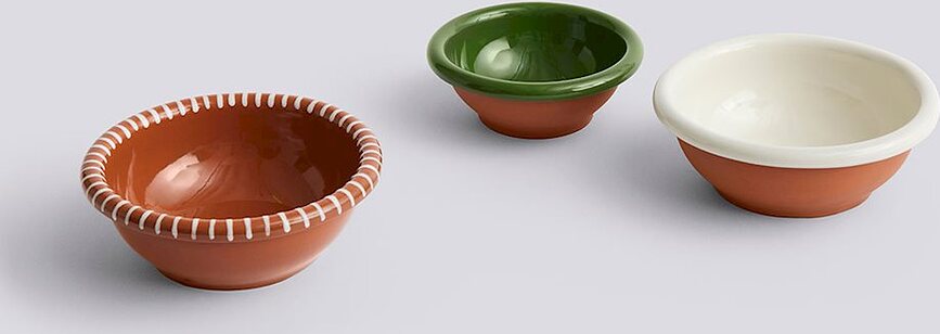 Ensaladera Barro S pistacho