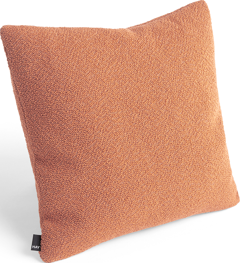Decoratief kussen Texture 50 x 50 cm oranje