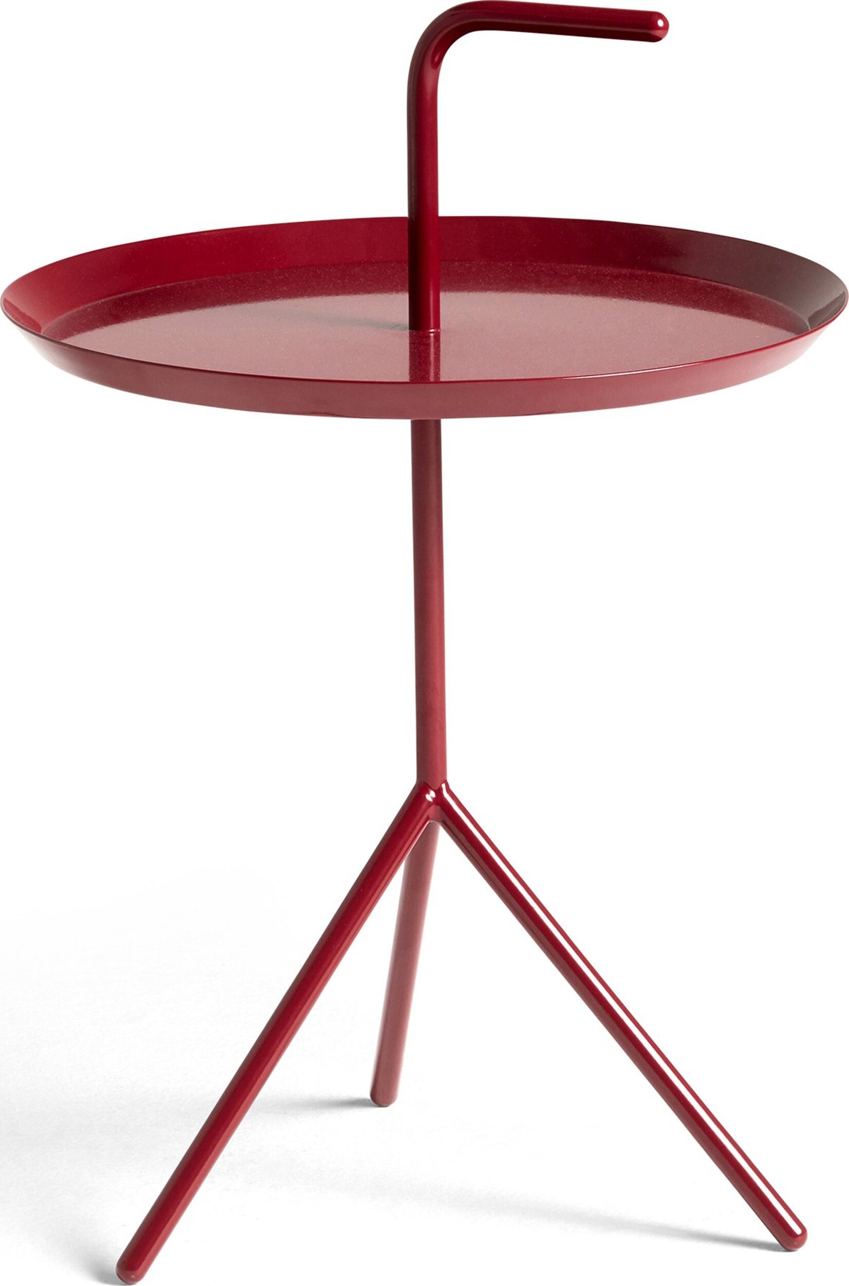 DLM Beistelltisch 38 x 56 cm kirschrot