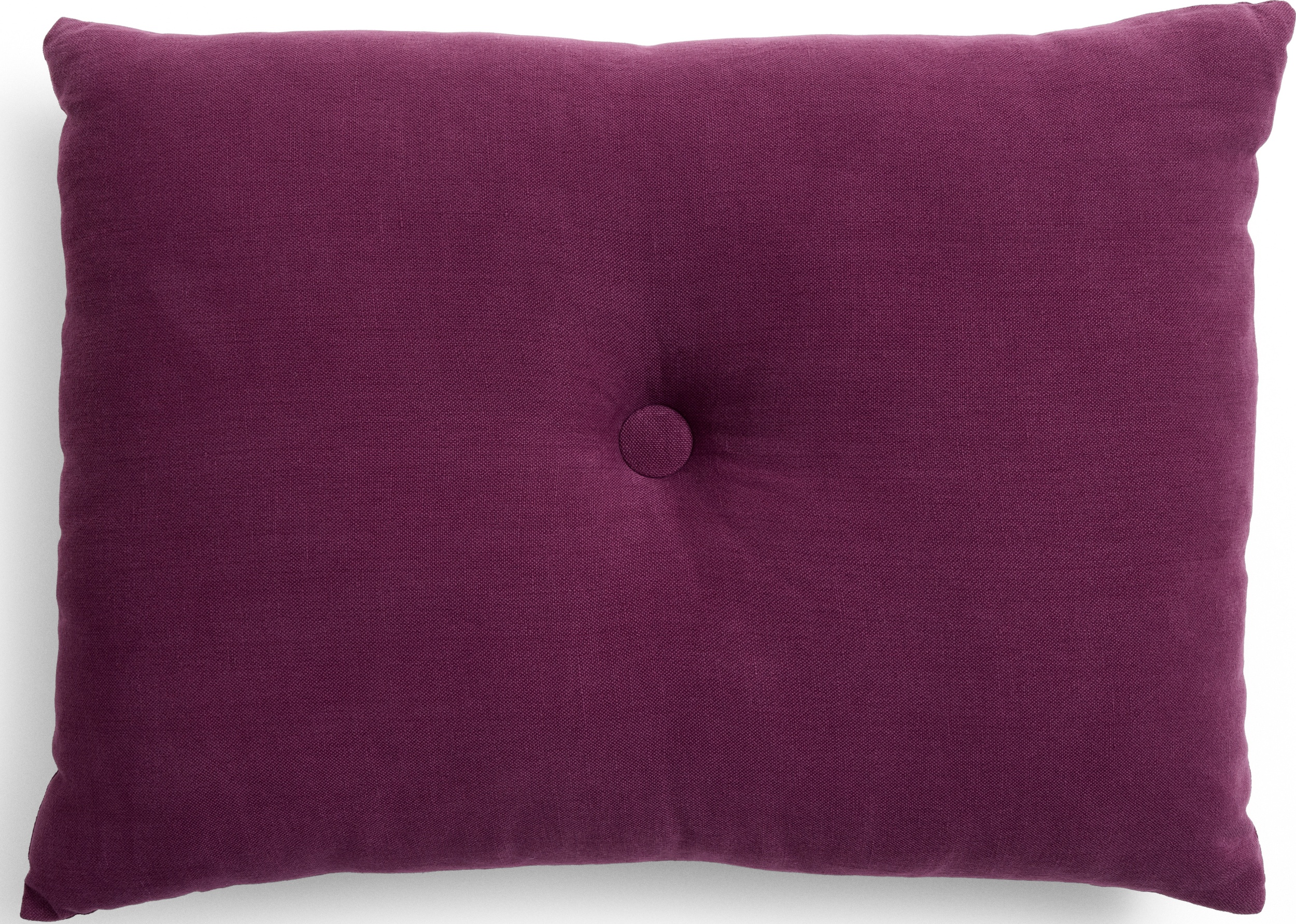 Dot Linen Dekokissen 45 x 60 cm, burgunderrot