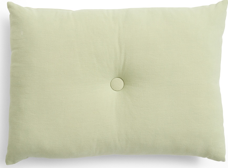 Dot Linen díszpárna, 45 x 60 cm, pisztácia