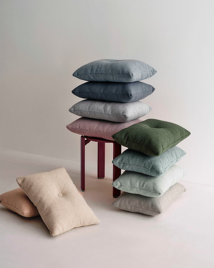 Dot Mode Coussin décoratif 45 x 60 cm, gris