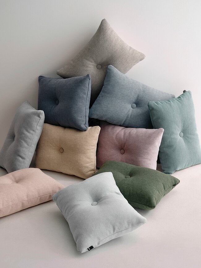 Dot Mode Dekorativni Jastuk 45 x 60 cm sivi